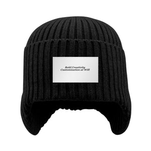 Earflap Knitted Cap