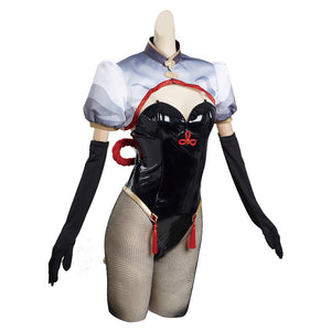 Genshin Impact Shen He Bunny Girls Cosplay Costume