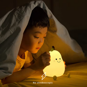 GlowPear RGB Silicone LED Night Light – Indoor RGB Night Lamp