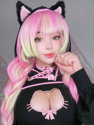 Cute Cat Paw Collar KA11