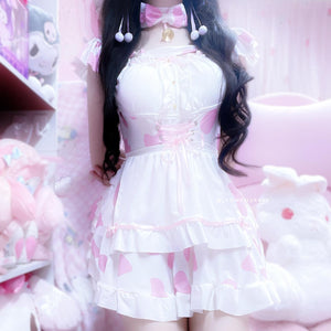 Cute rabbit suit   KF82565