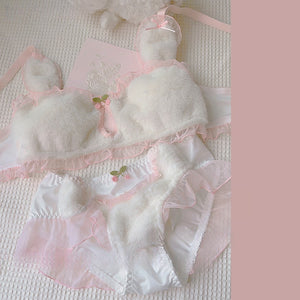 Plush bunny underwear S039