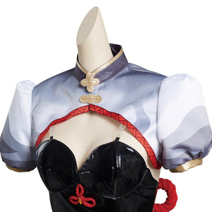 Genshin Impact Shen He Bunny Girls Cosplay Costume