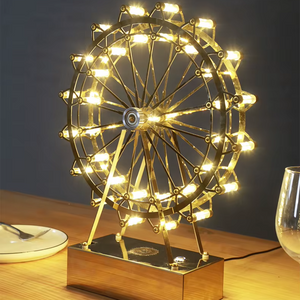 LED Ferris Wheel Table Lamp – Decorative LED Ambient Light for Home & Kids’ Rooms