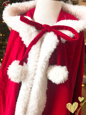 Christmas Little Red Riding Hood Cape CO08