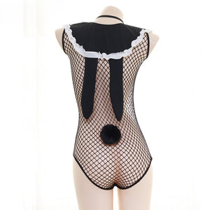 Cute bunny net clothes   KF70206