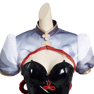Genshin Impact Shen He Bunny Girls Cosplay Costume