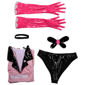 Hazbin Hotel(2024) Angel Dust Lingerie Pour Femme Cosplay Costume