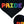 Rainbow Pride on Black Heart Nipple Pasties