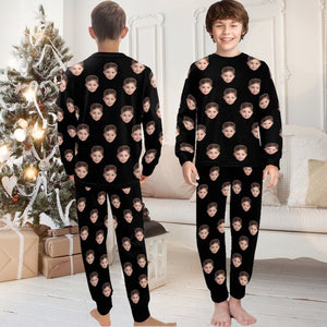 Custom Pajama Set with Picture, Personalized Family Pajamas with Photo, Custom Family Christmas pajamas with Face, Bachelorette Party Pajama