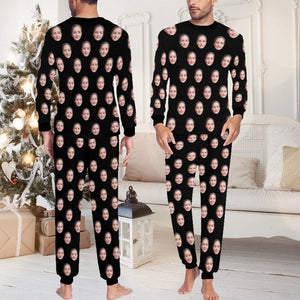 Custom Pajama Set with Picture, Personalized Family Pajamas with Photo, Custom Family Christmas pajamas with Face, Bachelorette Party Pajama