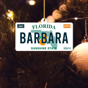 Personalized State License Ornament, Custom New Driver Ornament 2025, Drivers License Ornament, Christmas 2025 Ornament, Christmas Gift
