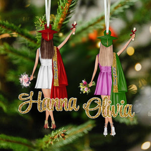 Personalized Graduation Christmas Gift, Custom Graduation Ornament, Class Of 2025 Ornament, High School Graduation Gift, College Graduate