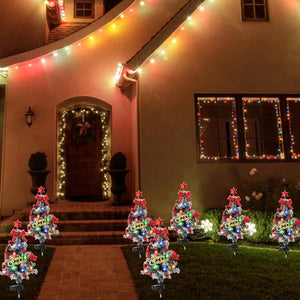 Solar Christmas Tree Stake Lights