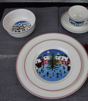 Dessert Bowl With Pattern