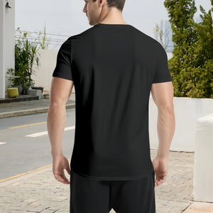 Men's T-Shirt Graphic Print Casual Short Sleeve T-Shirt