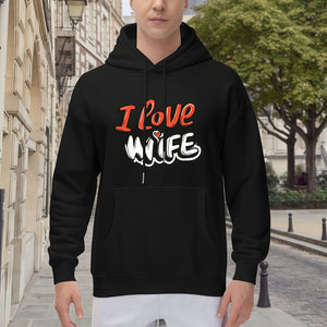 Men's Cotton Hooded Sweatshirt Casual Pullover Hoodie