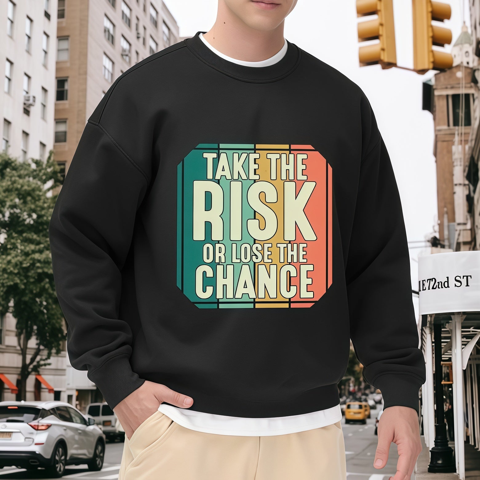 Men's Sweatshirt Casual Pullover Hoodie