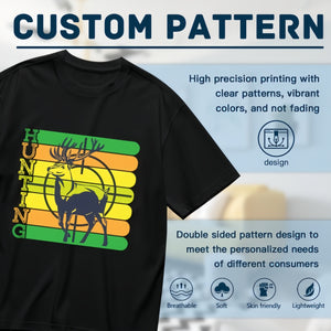 Men's T-Shirt Graphic Print Casual Short Sleeve T-Shirt