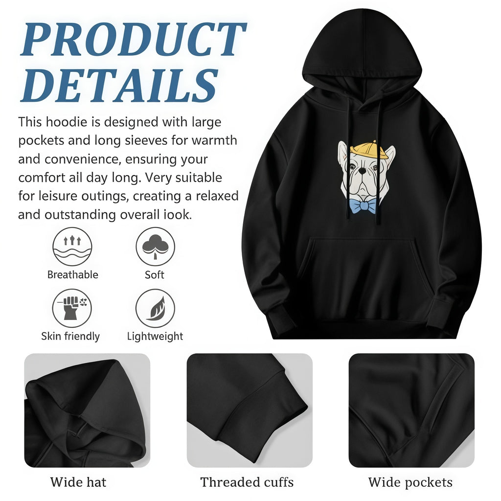 Men's Hooded Sweatshirt Casual Pullover Hoodie