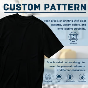 Men's T-Shirt European Size Graphic Print Casual Short Sleeve T-Shirt