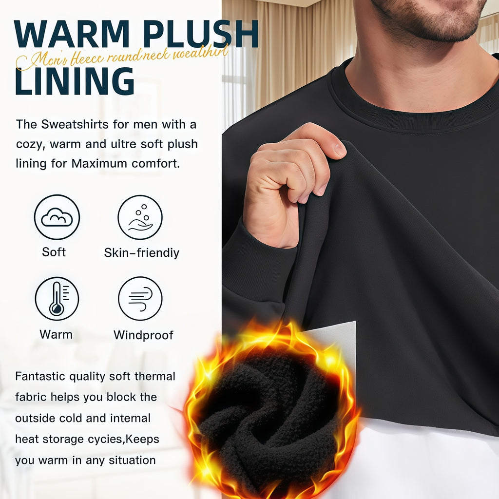 Men's Sweatshirt Casual Pullover Hoodie