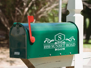 Exquisite Scroll Mailbox