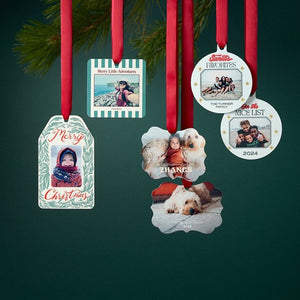 Retro Year Metal Ornament