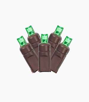 Wide Angle LED Green Christmas Light