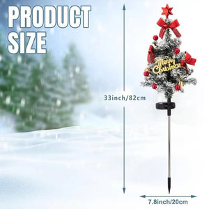 Solar Christmas Tree Stake Lights