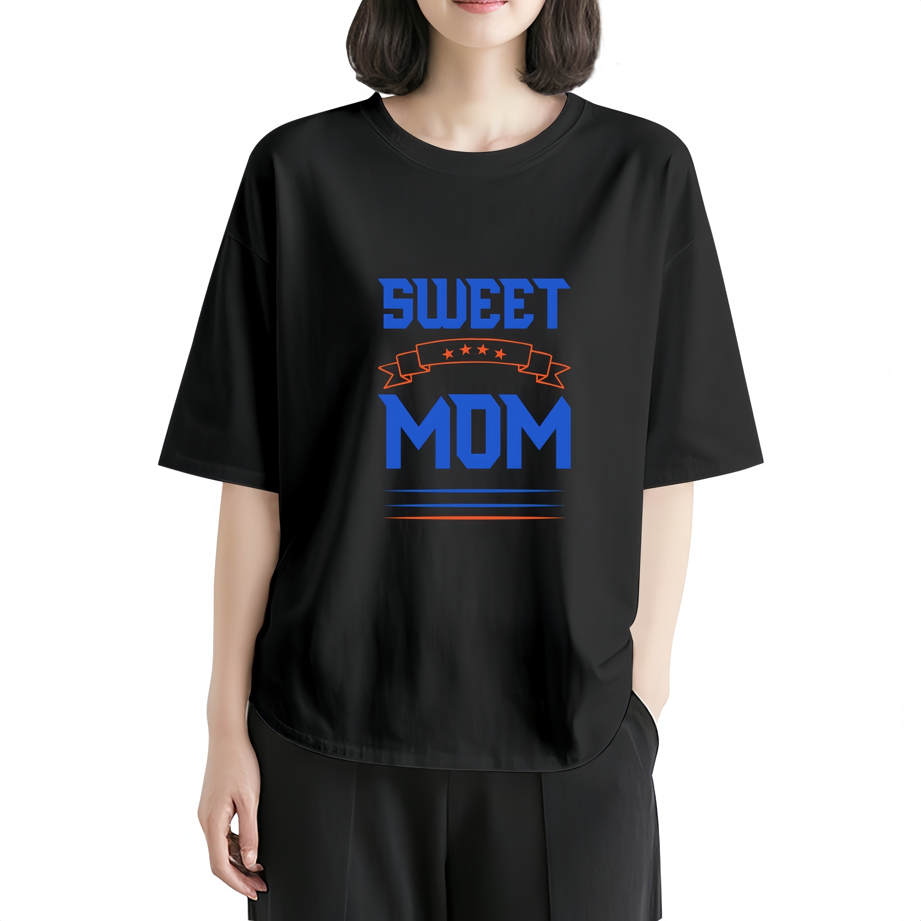 Women's T-Shirt Graphic Print Casual Short Sleeve T-Shirt