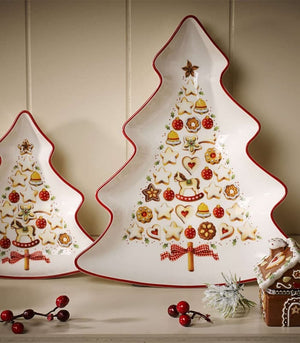 Bowl In the Shape of a Christmas Tree