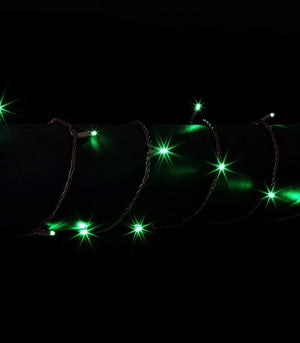 Wide Angle LED Green Christmas Light