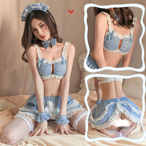 Women Lingerie Cute Nightdress Japanese Cosplay Maid Outfit Cosplay Costume