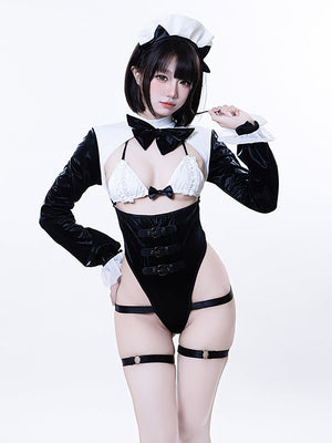 Anime Maid Detachable Bodysuit