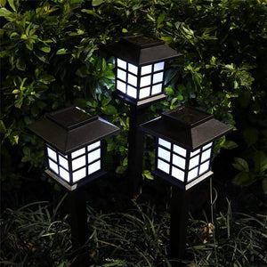 Solar LED Garden Lamp Outdoor – Solar Powered Landscape Lighting for Patio, Yard & Walkway