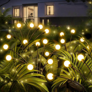 Solar LED Firefly Garden Lights – Decorative Outdoor Solar Powered Landscape Lighting