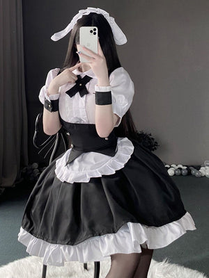Japanese Maid Cosplay Outfit