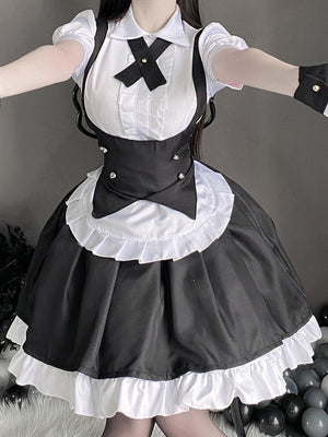 Japanese Maid Cosplay Outfit
