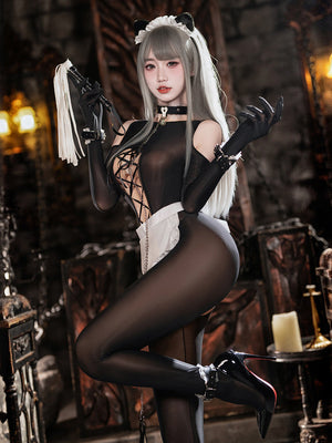 Fantasy Maid Apron Costume