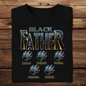 Panther Black Father - Personalized Apparel - Gift for Father