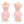 Yomorio Princess Lingerie Dress Sexy Maid Outfit Pink Lolita Ruffled Babydoll Dress